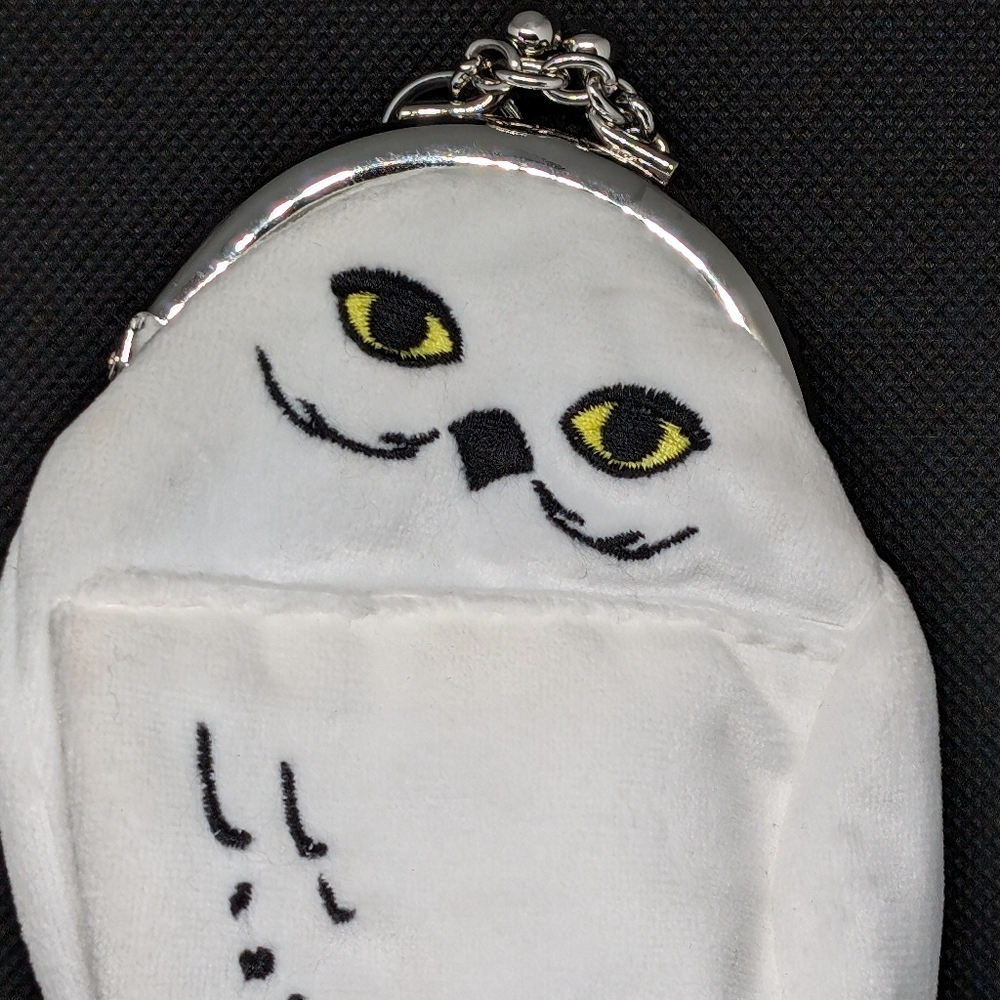 Vera Bradley Harry Potter Forbidden Forest Bag Charm Hedwig Coin Purse - Picture 2 of 9
